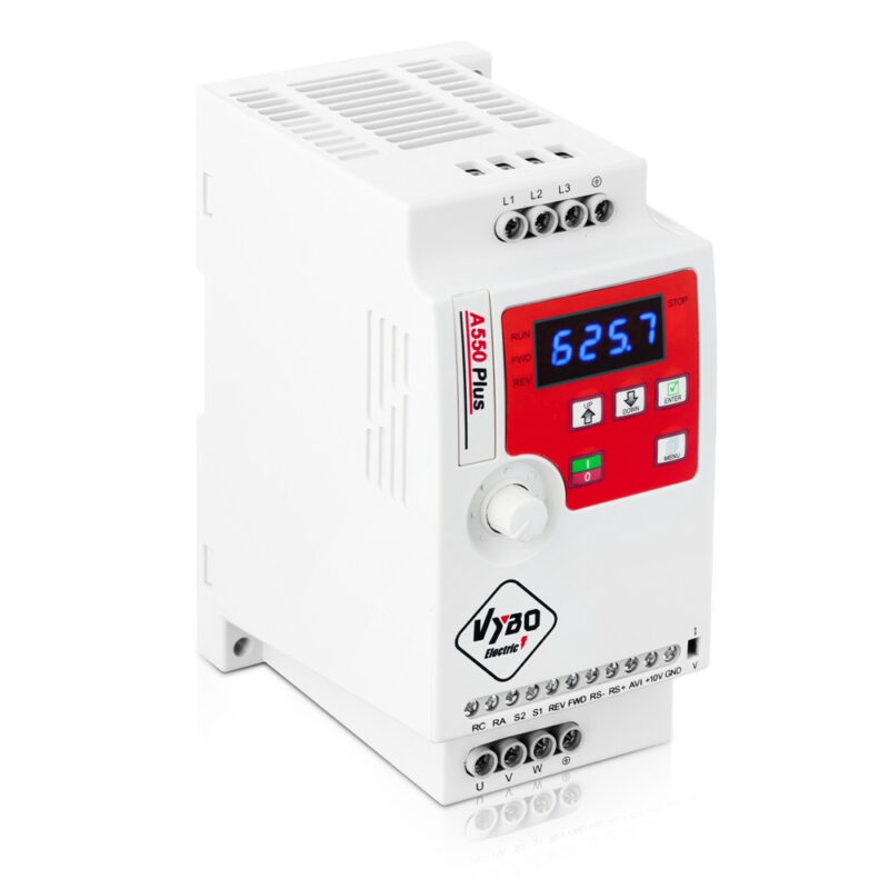 Frequentie omzetter 2,2kW A550 Plus 230V Op voorraad